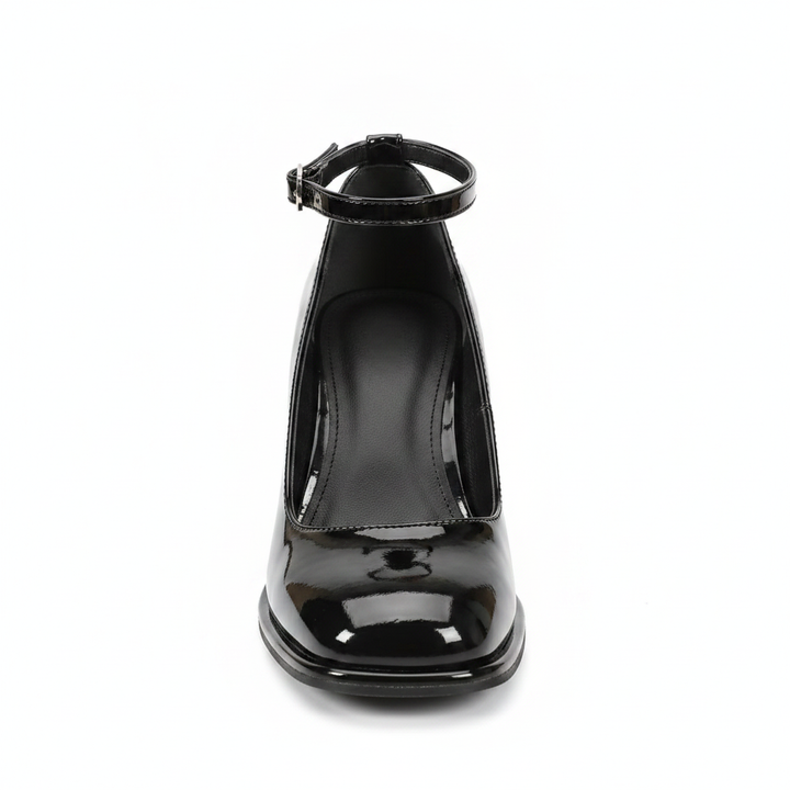 Celeste | Patent Block Heel Sandals