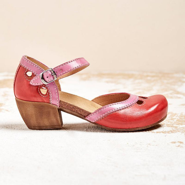 Priscilla | Elegant Comfort T-Strap Sandals