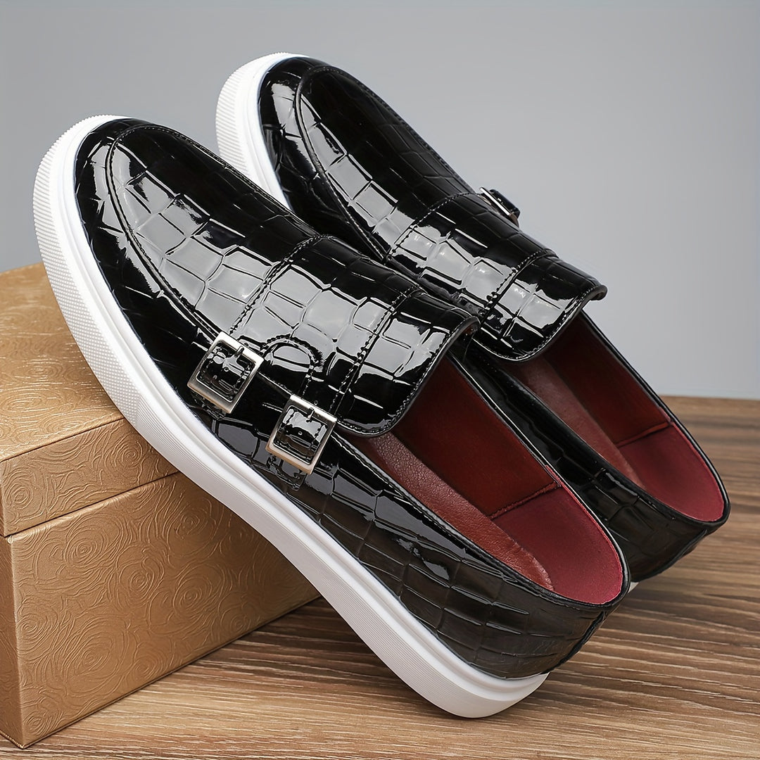Rowan | Buckled Slip-On Loafers