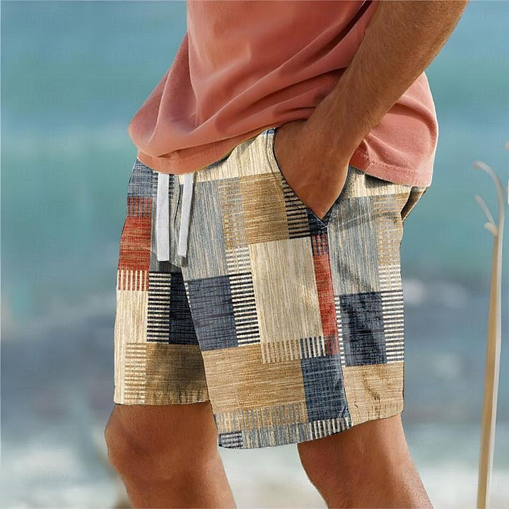 Beckett | Patchwork Board Shorts