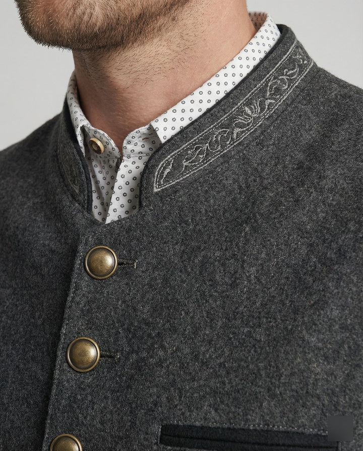 Conrad | Traditional Stand-Collar Waistcoat