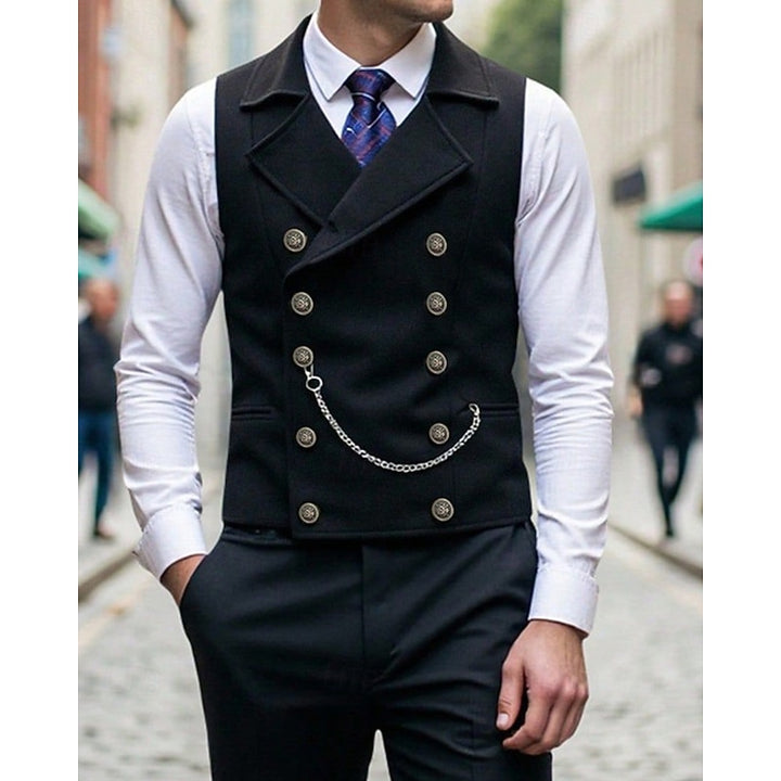 Ellis | Double-Breasted Tailored Waistcoat