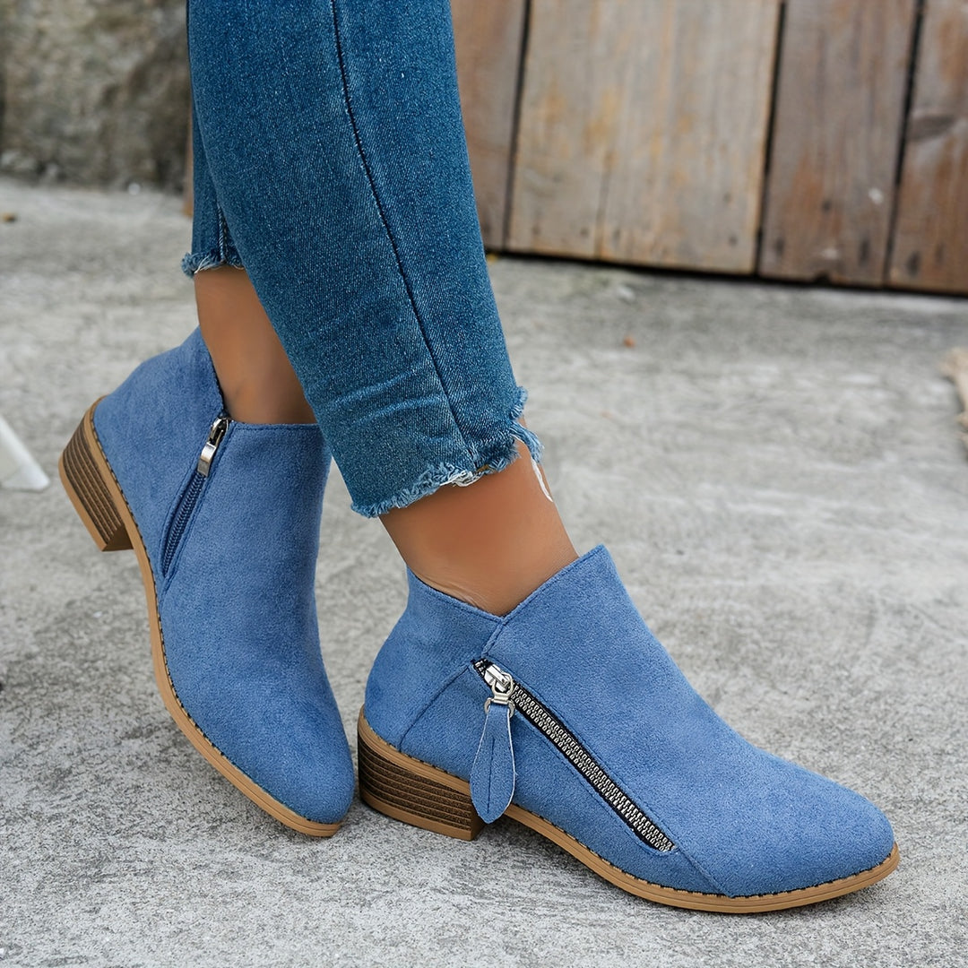 Winifred | Timeless Side-Zip Ankle Boots