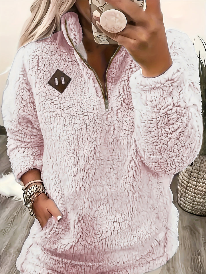 Lorraine | Cosy Half-Zip Pullover