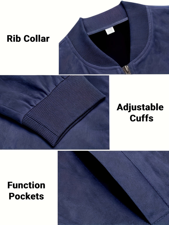 Bradley | Refined Lightweight Zip-Up Jacket