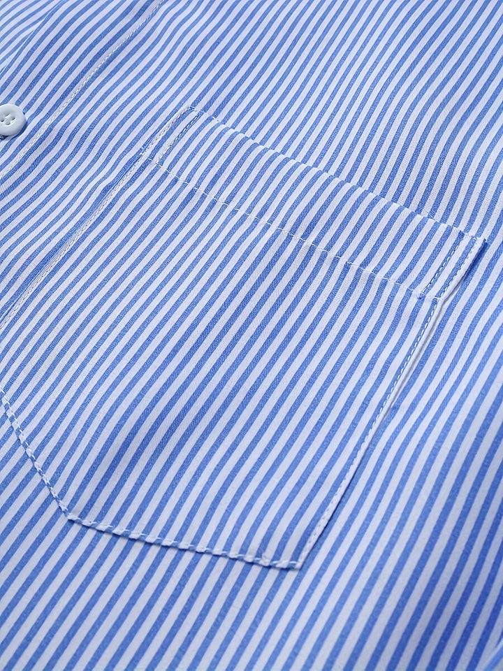 Sullivan | Refined Striped Long Sleeve Shirt