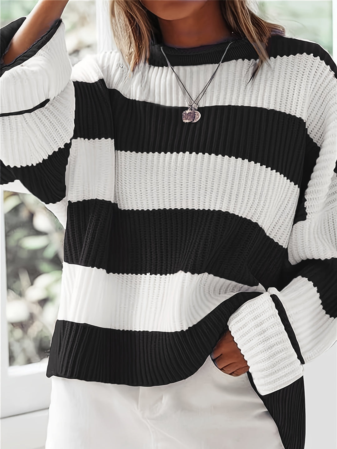 Brooke | Relaxed Striped Pullover