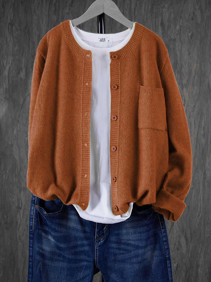Tamsin | Relaxed Button-Front Cardigan