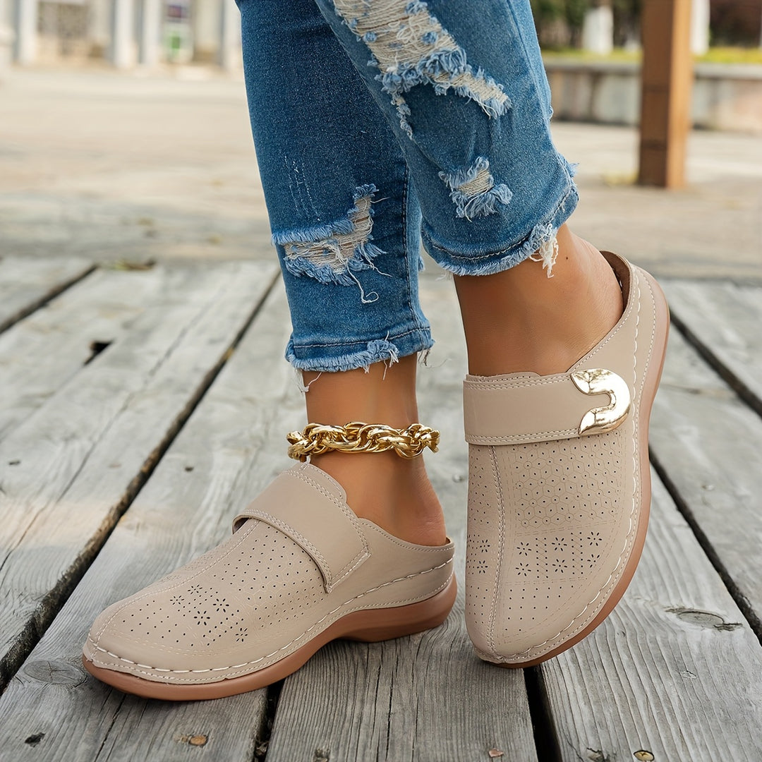 Marion | Comfort Wedge Clogs