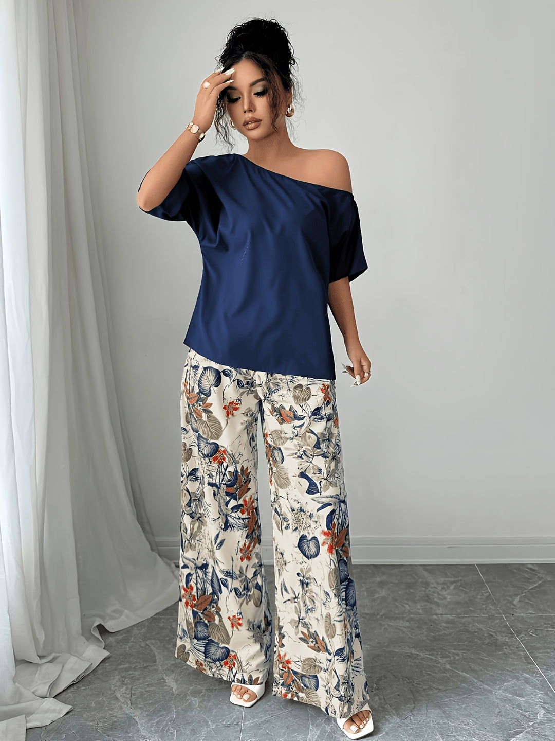 Bernice | Off-Shoulder Two-Piece Set