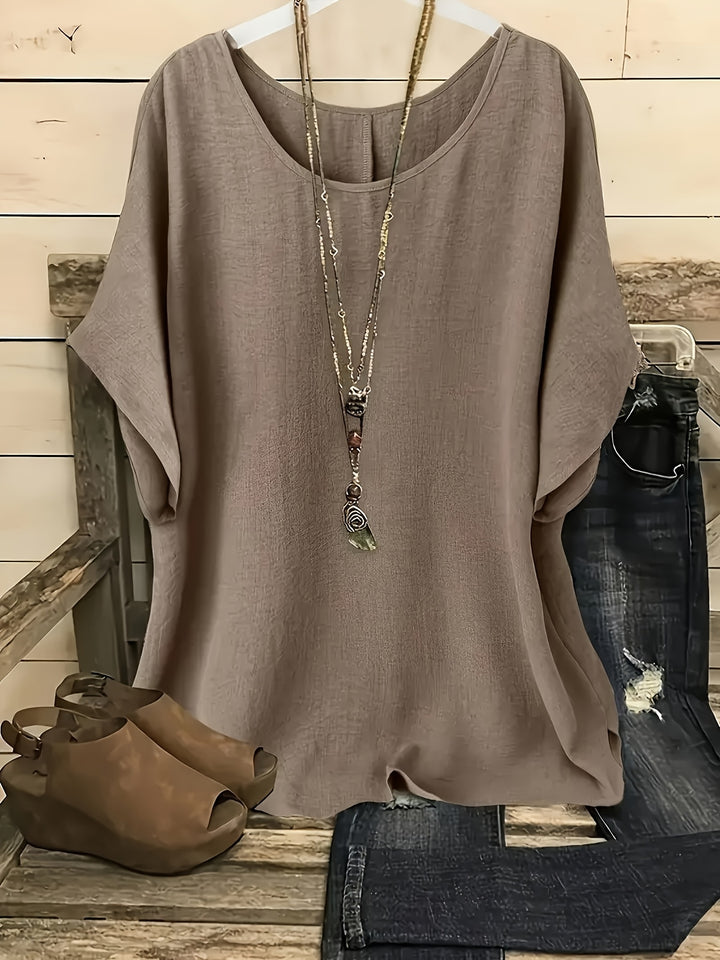 Ingrid | Relaxed Batwing Blouse