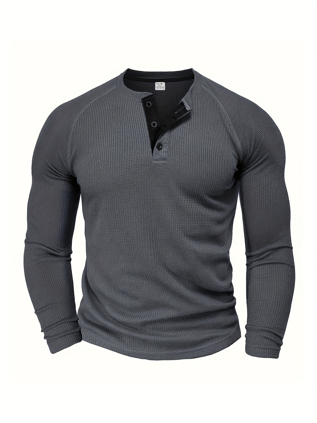 Tobias | Refined Button-Placket Henley Top