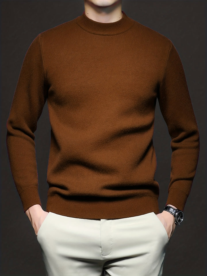 Reuben | Refined Mock-Neck Sweater