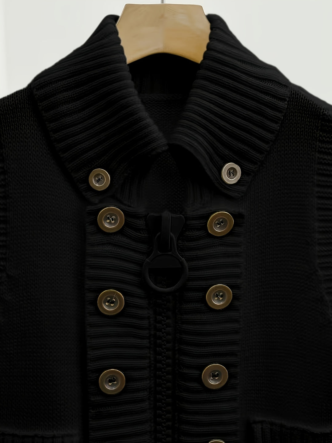 Marguerite | Structured High-Collar Zip Waistcoat