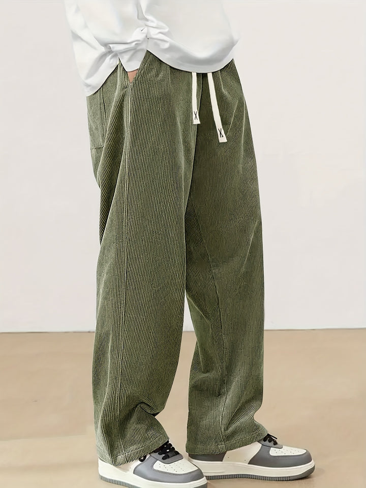 Grant | Relaxed Straight-Leg Trousers