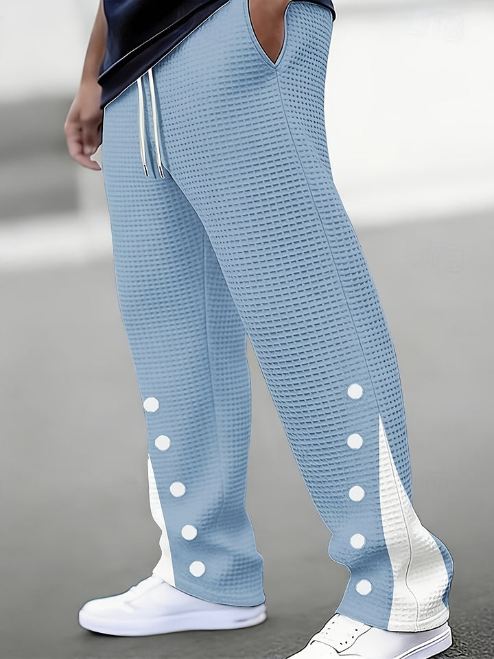 Miles | Relaxed Side-Button Trousers