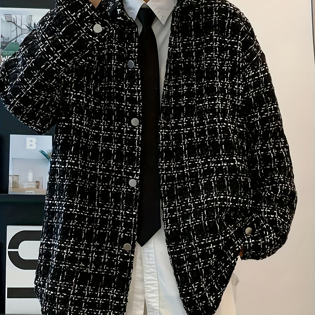 Sawyer | Textured Check Overshirt