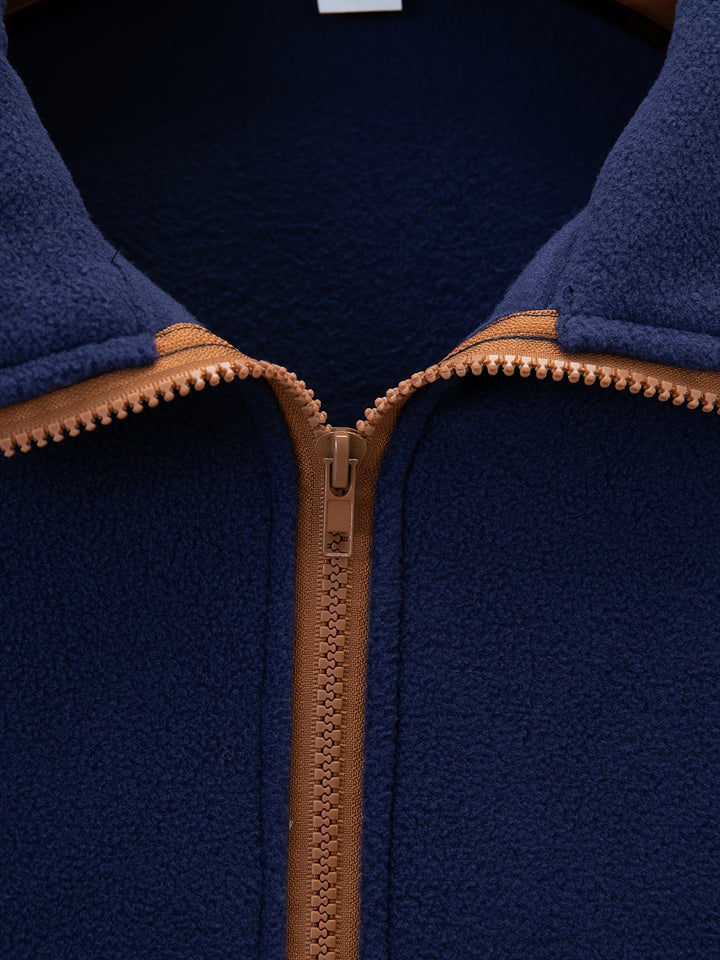 Hollis | Half-Zip Stand-Collar Pullover