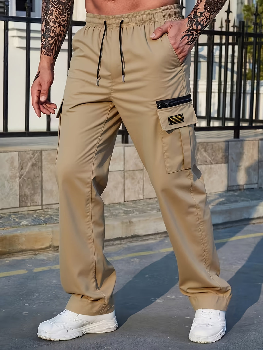 Bryce | Relaxed-Fit Cargo Trousers