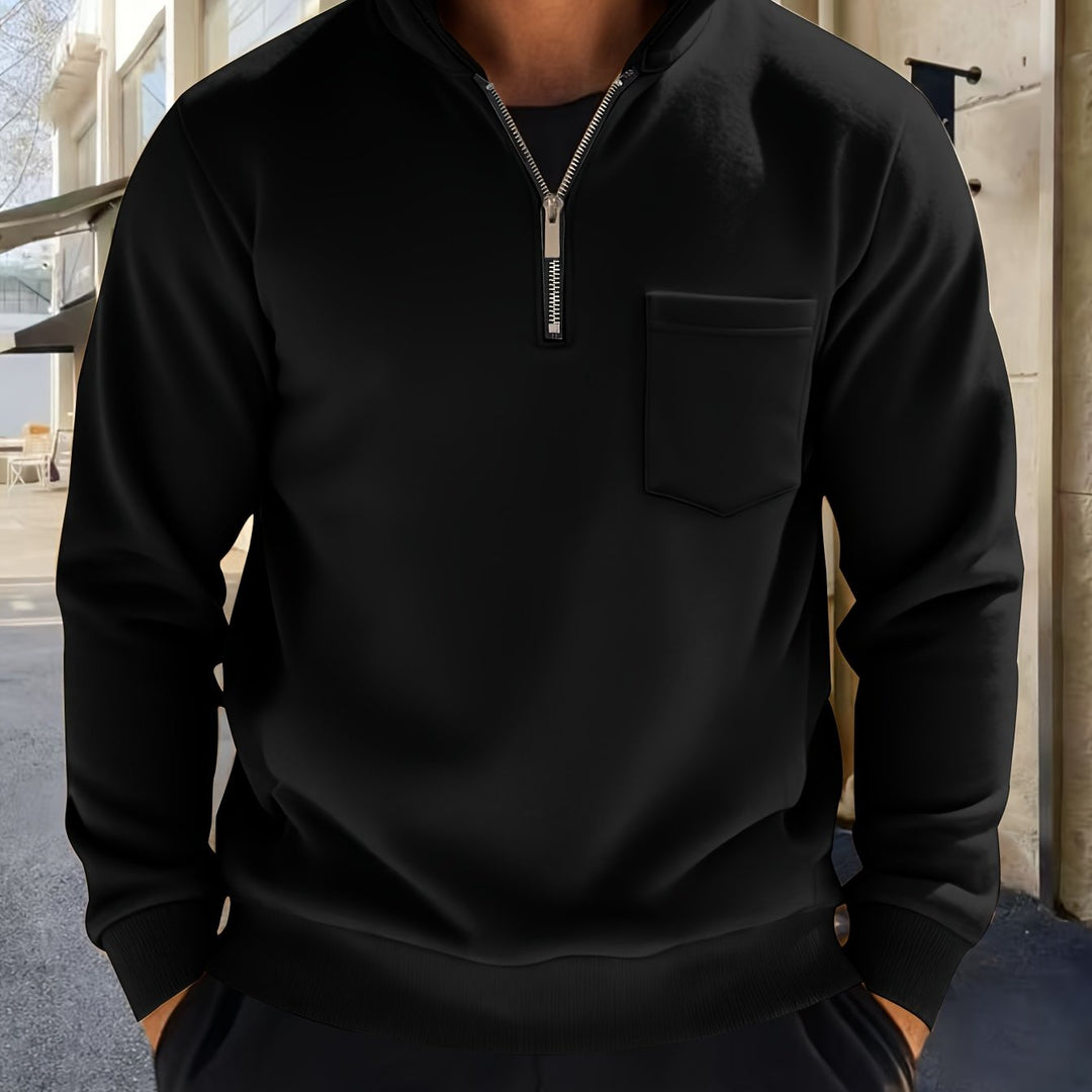 Oscar | Refined Half-Zip Pullover