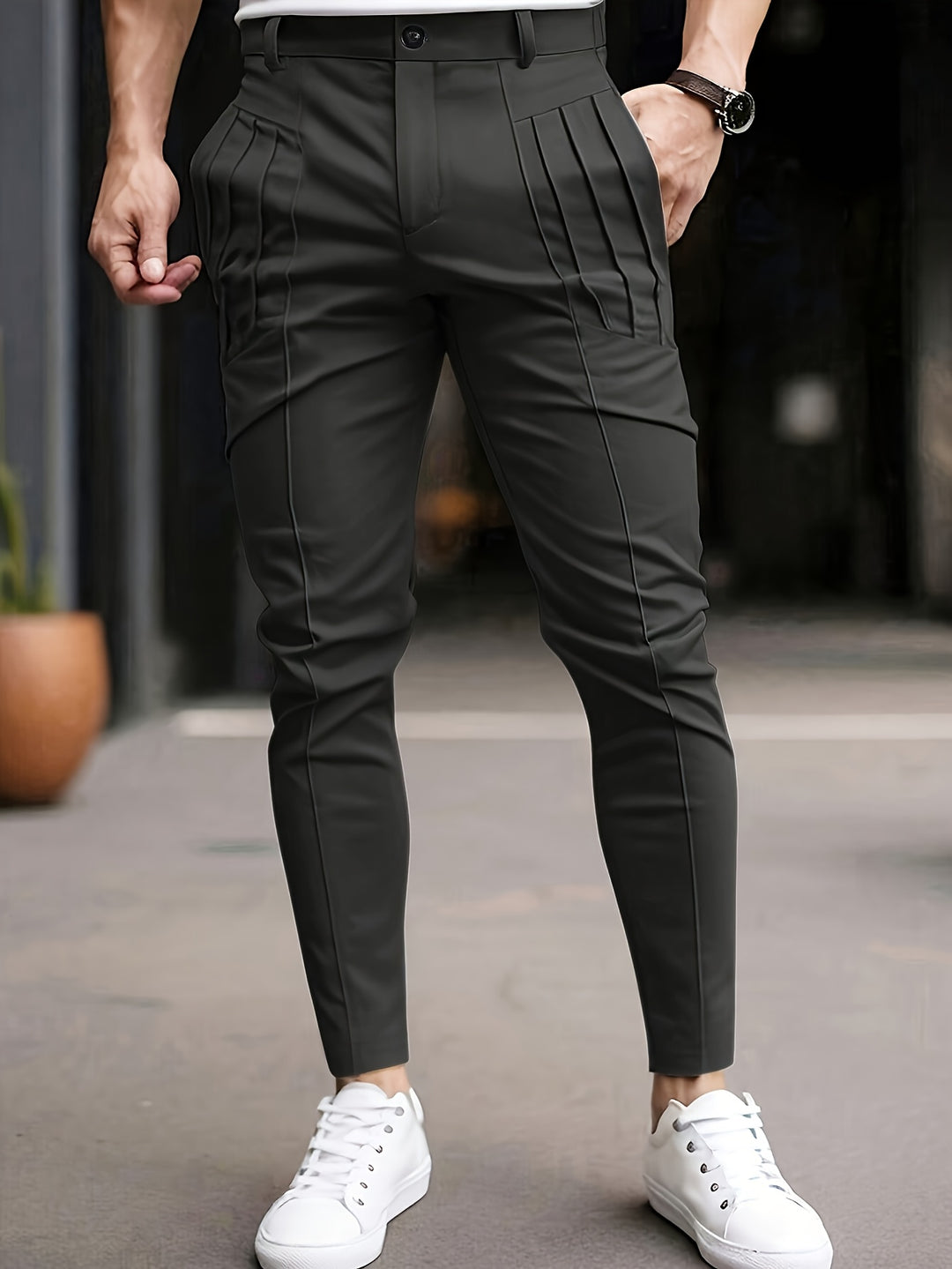 Bennet | Tailored Slim-Fit Trousers