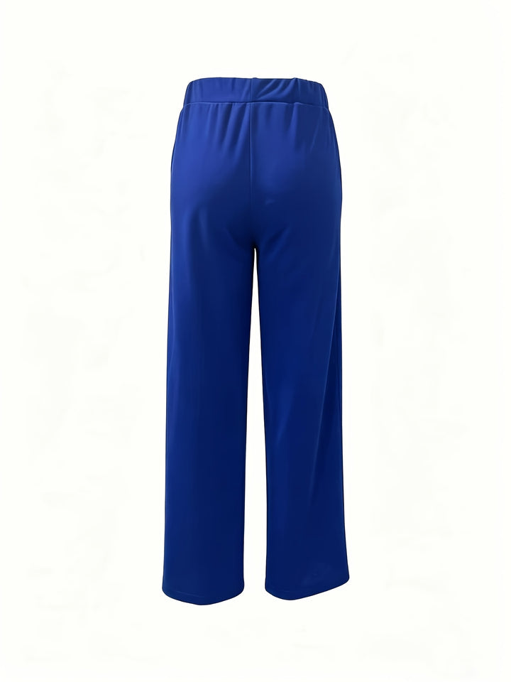 Marlene | High-Waisted Straight-Leg Trousers