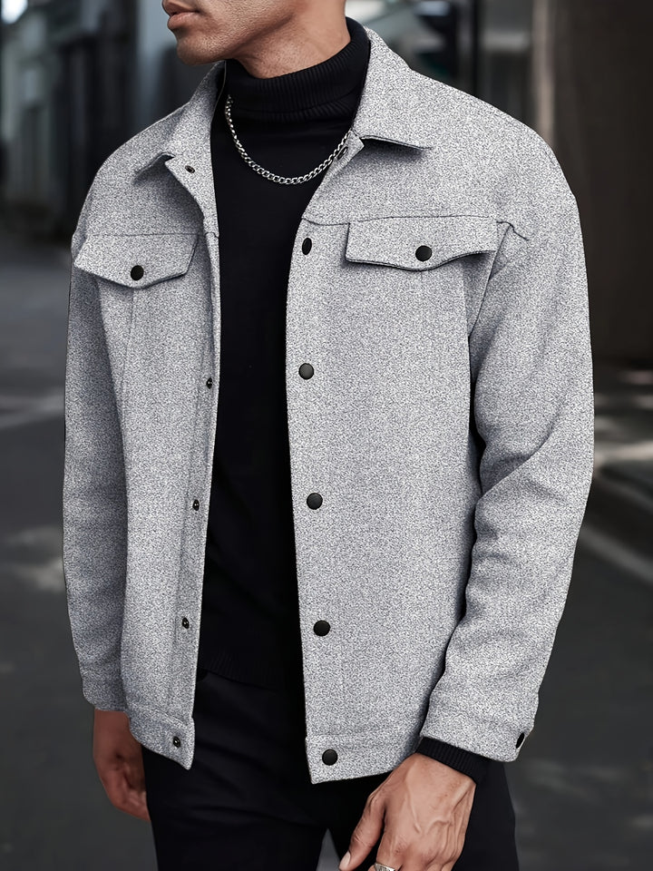 Roderick | Modern Snap-Button Jacket