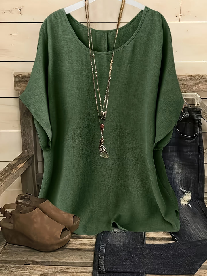 Ingrid | Relaxed Batwing Blouse