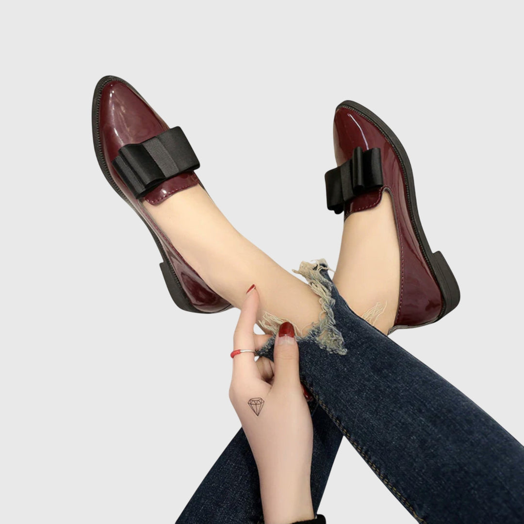 Anya | Stylish Ribbon Orthopedic Loafers