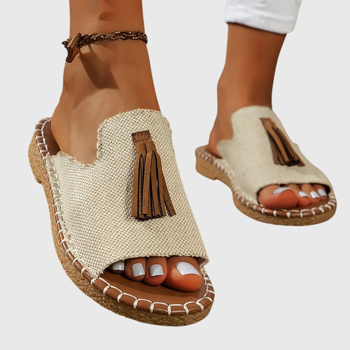 Claire | Stylish Tassels Orthopedic Sandals