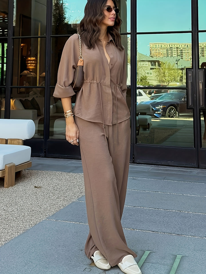 Miriam | Relaxed Drawstring Two-Piece Set