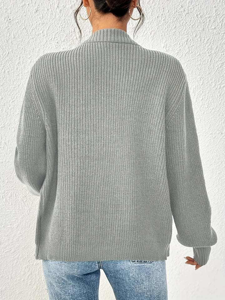 Marlowe | Relaxed Button-Front Cardigan
