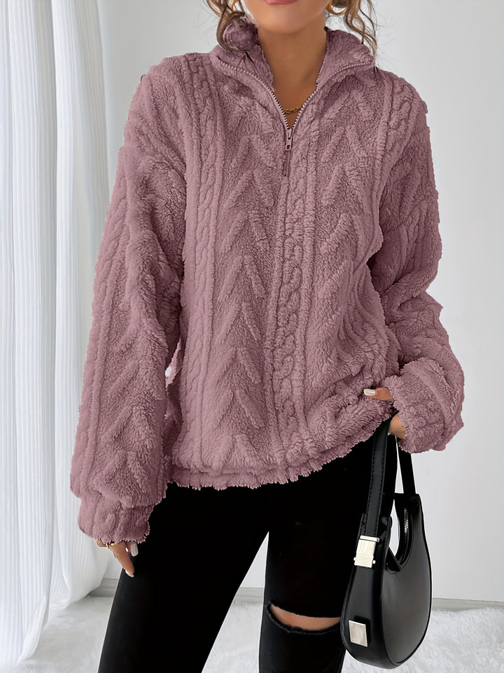 Susanna | Cosy Textured Sweatshirt