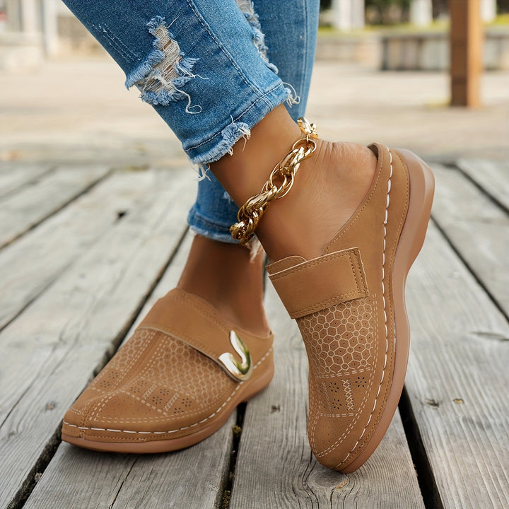 Marion | Comfort Wedge Clogs