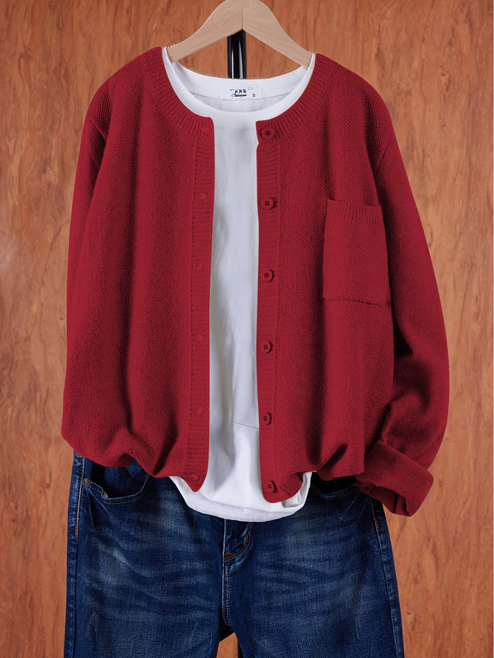 Tamsin | Relaxed Button-Front Cardigan