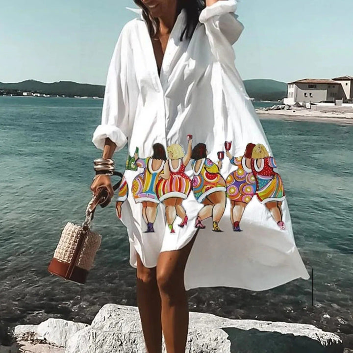 Cressida | Breezy Beach Shirt Dress