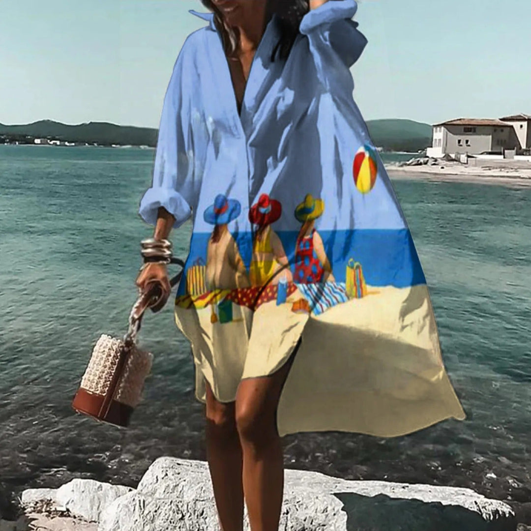 Cressida | Breezy Beach Shirt Dress