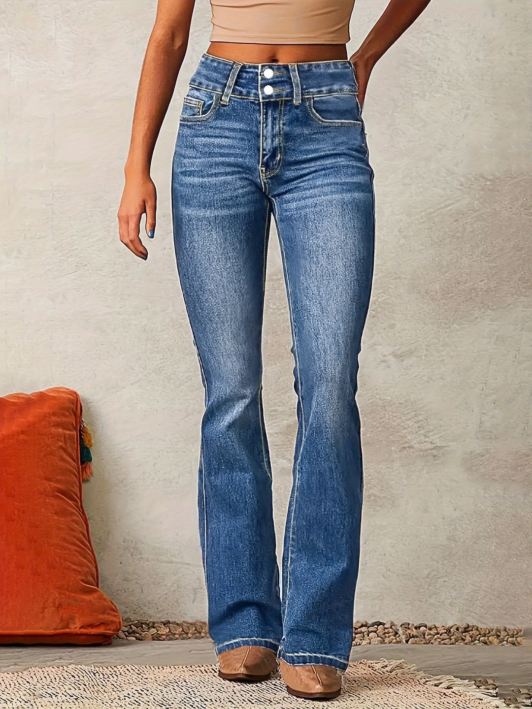 Harlow | High-Waist Wide-Leg Jeans