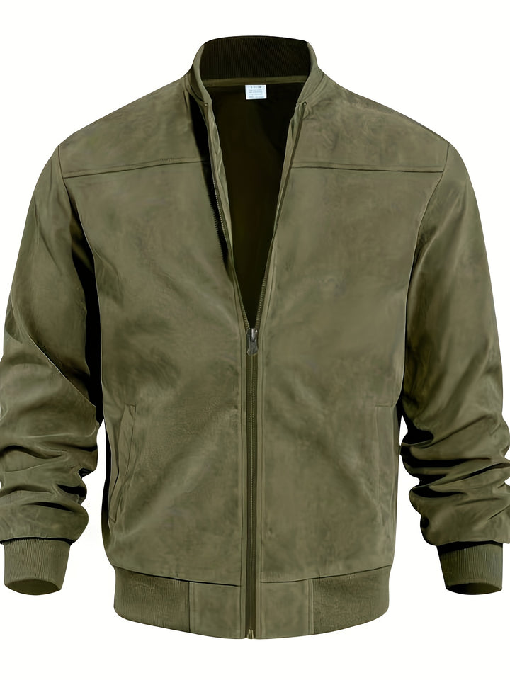 Bradley | Refined Lightweight Zip-Up Jacket