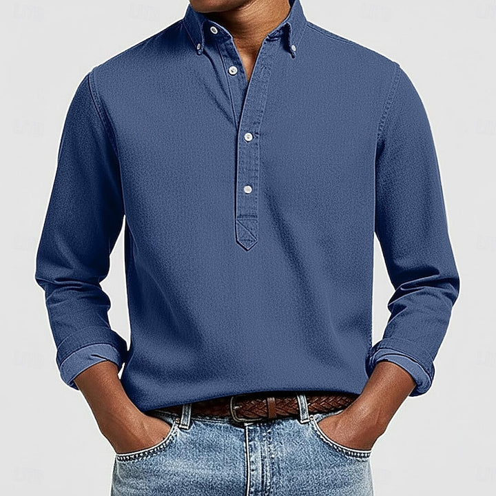 Bennett | Classic Popover Button-Down Shirt