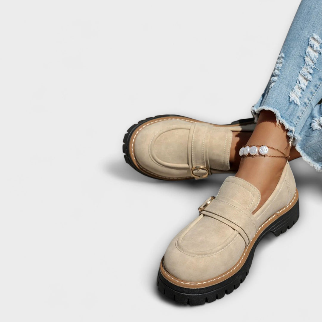 Lora | Premium Round-Toe Casual Loafers