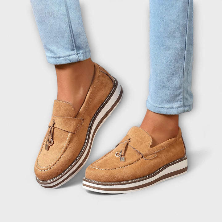 Hanna | Classic Round-Toe Casual Loafers
