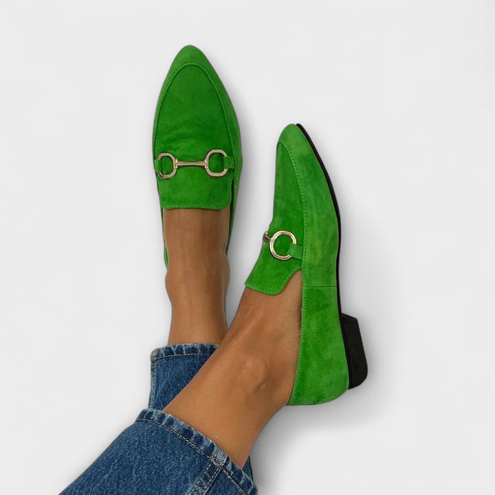 Kaia | Pointed-Toe Slip-On Loafers