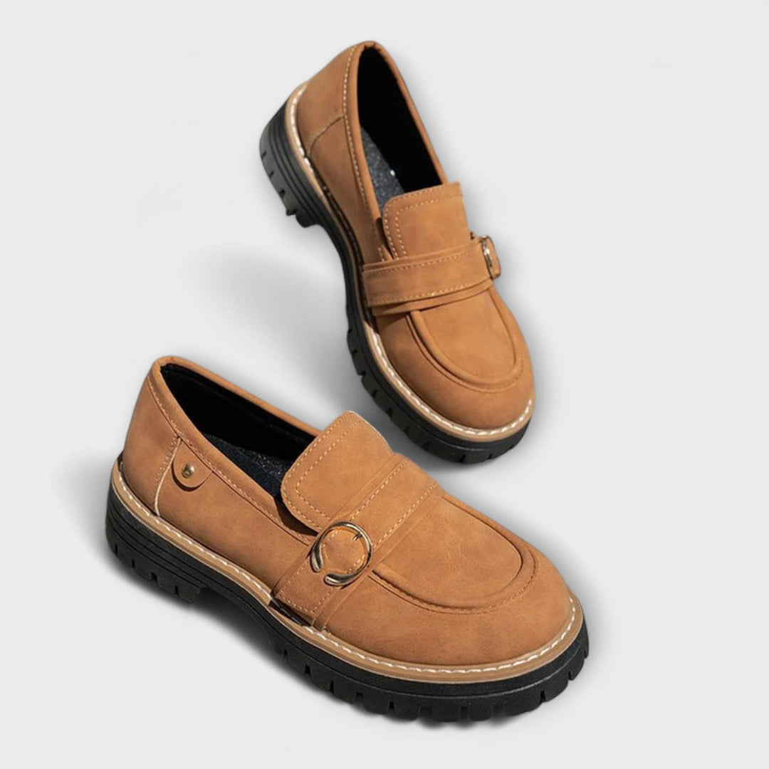 Lora | Premium Round-Toe Casual Loafers