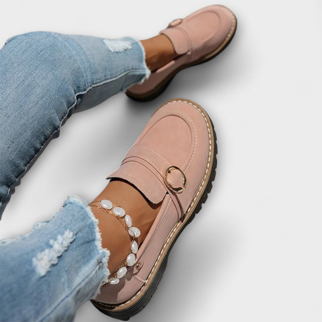 Lora | Premium Round-Toe Casual Loafers