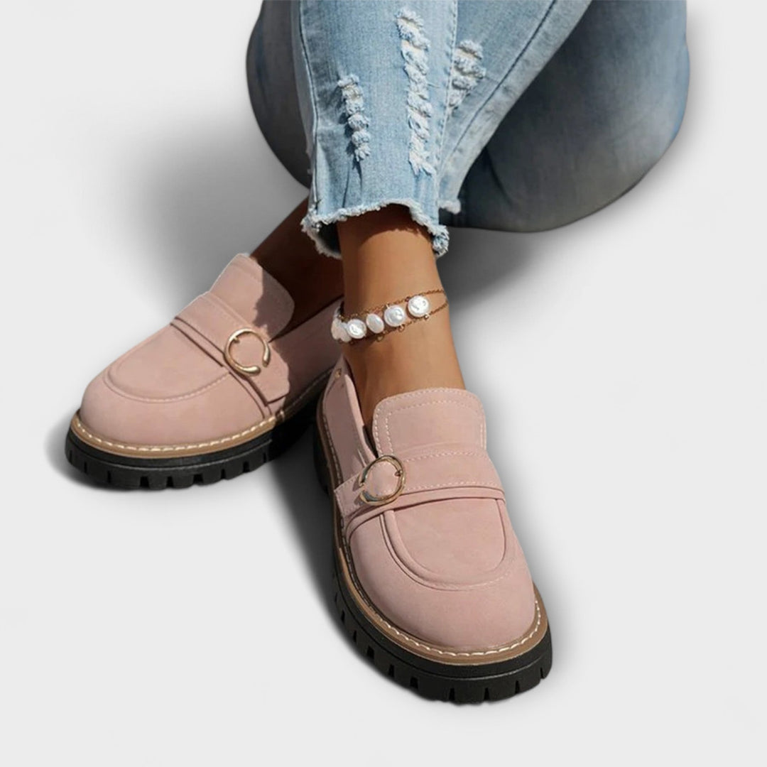 Lora | Premium Round-Toe Casual Loafers