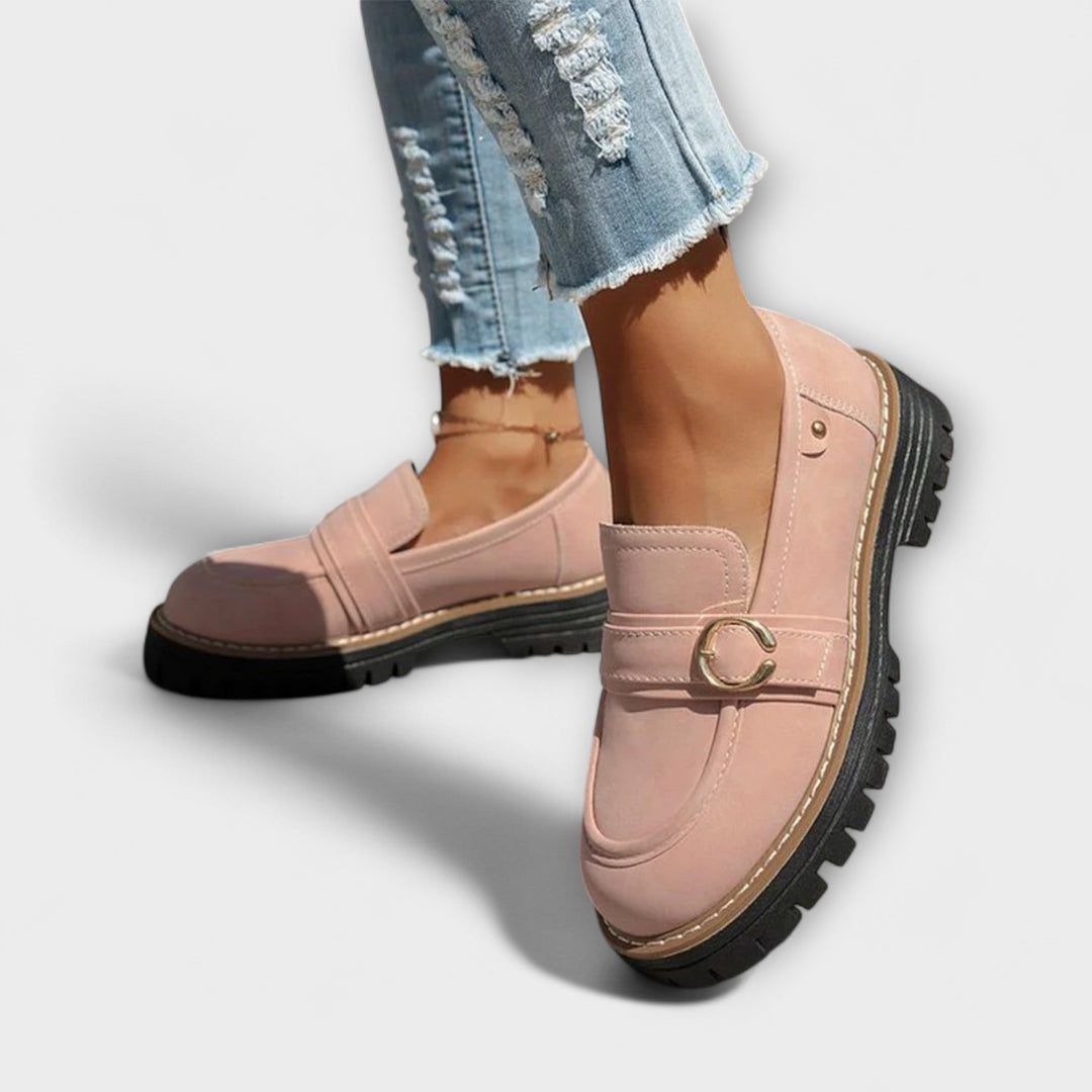 Lora | Premium Round-Toe Casual Loafers