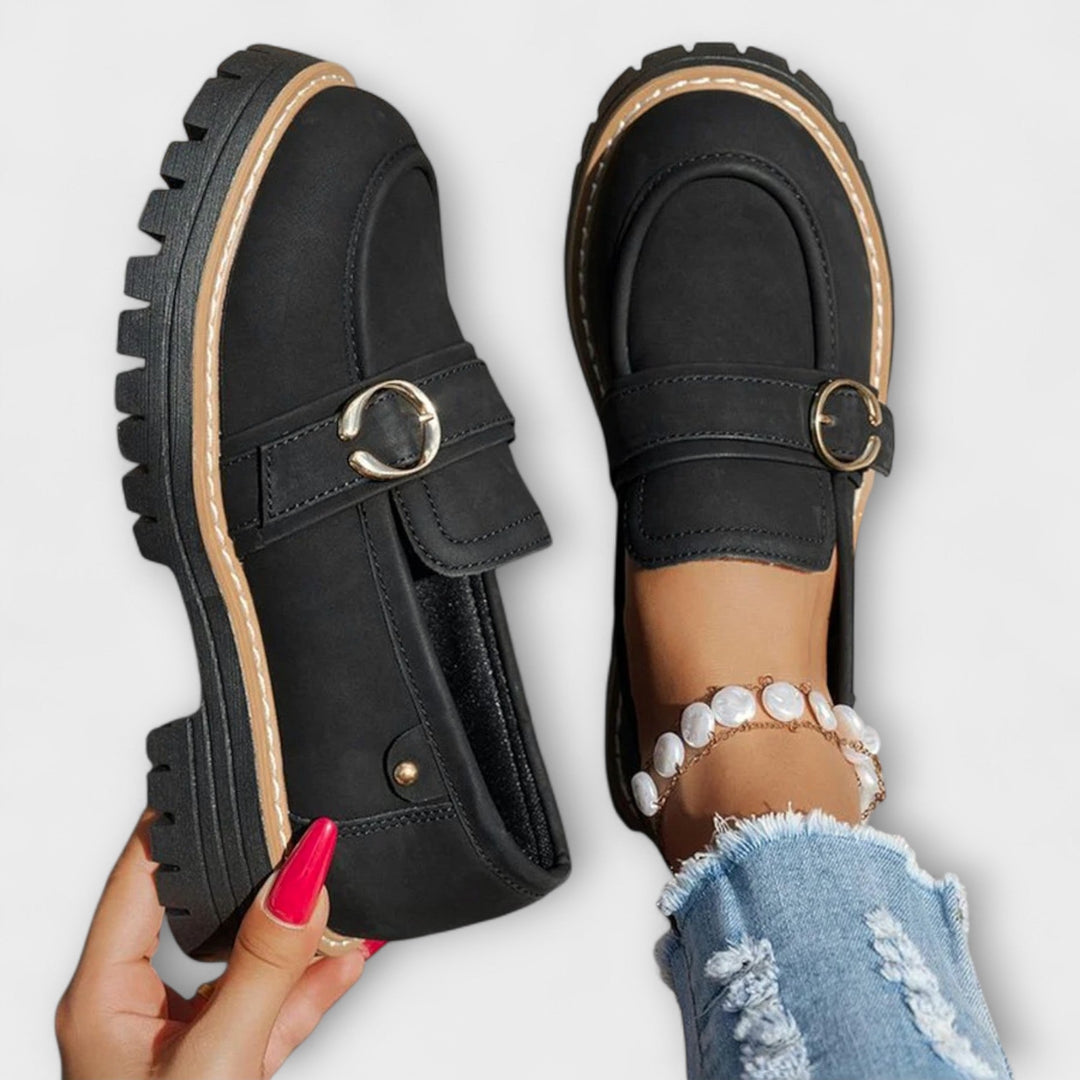 Lora | Premium Round-Toe Casual Loafers
