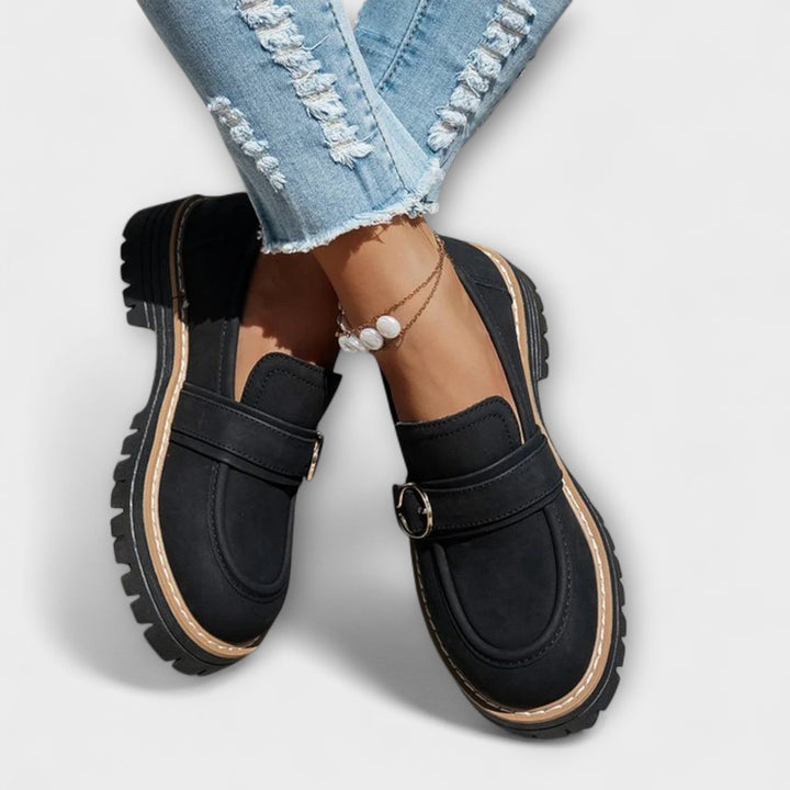 Lora | Premium Round-Toe Casual Loafers