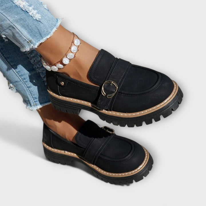 Lora | Premium Round-Toe Casual Loafers